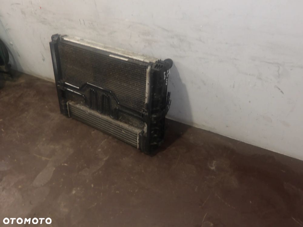 BMW E91 KOMBI 2.0D KOMPLET CHŁODNIC WODY KLIMATYZACJI POWIETRZA 6930039 7524916 - 4