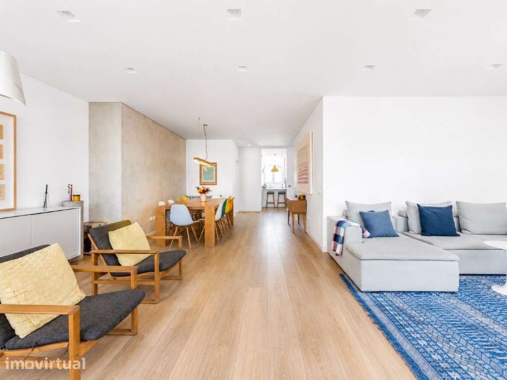 Apartamento T3 com Vista da Basílica da Estrela | 138 m² | 2 Lugare... - Grande imagem: 4/24