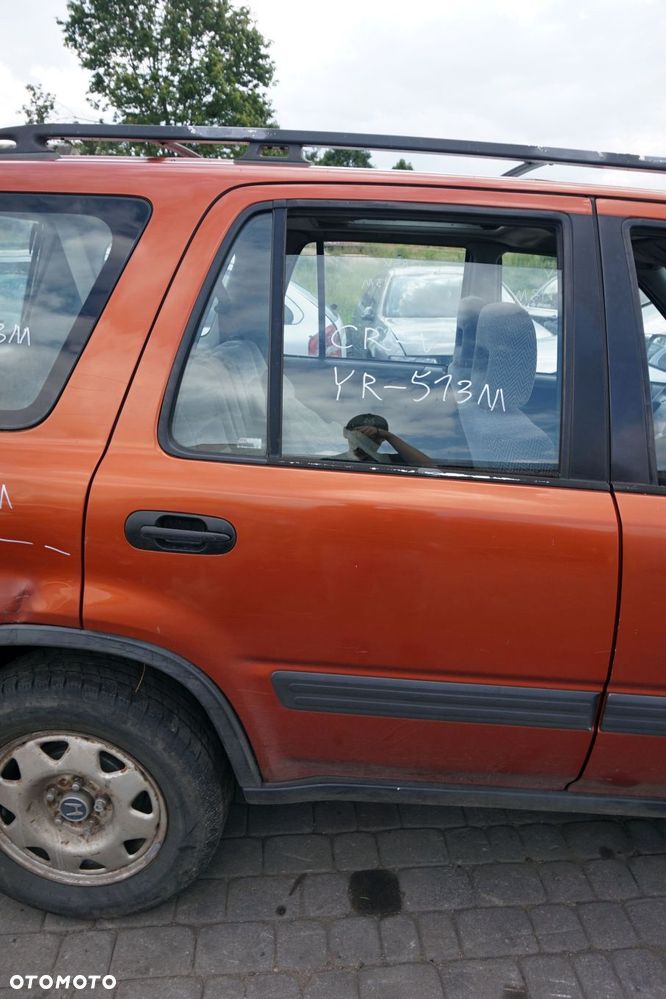 DRZWI TYLNE PRAWE CRV CR-V I   POMARAŃCZOWY HONDA 1995-2001 - 1