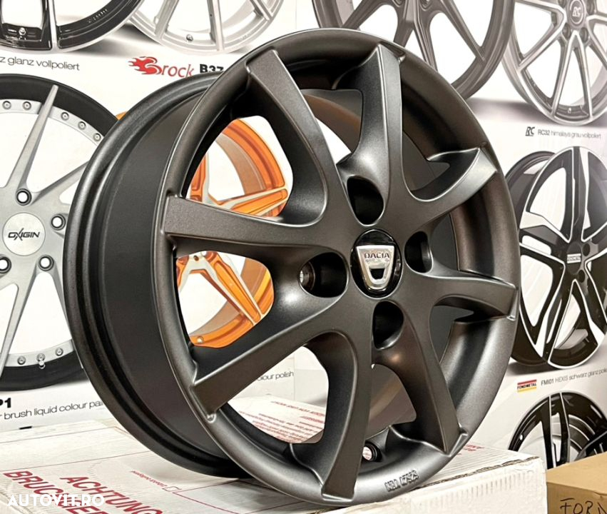 Jante Dacia Spring, Jante aliaj Dacia Spring 14 inch, noi - 3