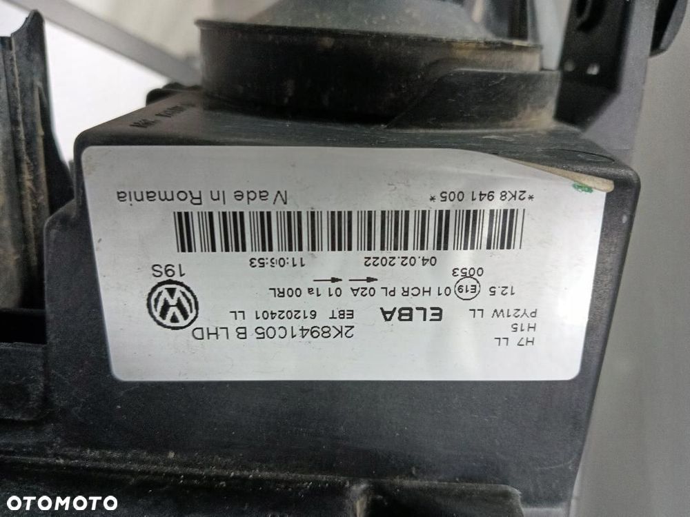 LAMPA PRZÓD PRZEDNIA LEWA VW CADDY 4 2K8941C05 - 14