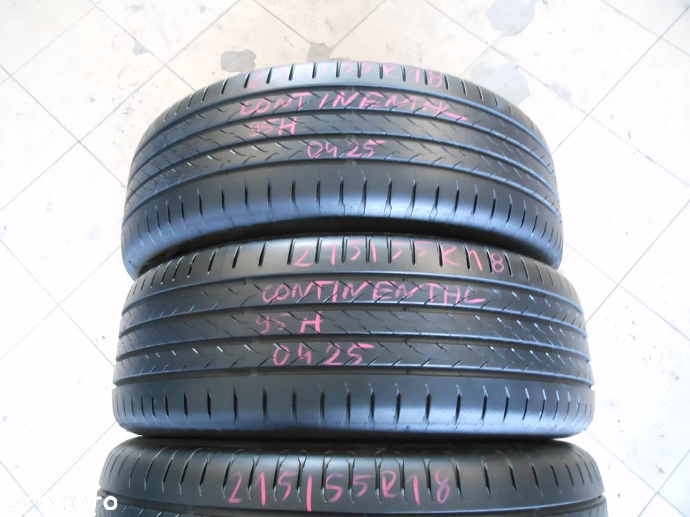 Opony 215/55r18 continental eco contact 6Q 6.2mm komplet lato - 3