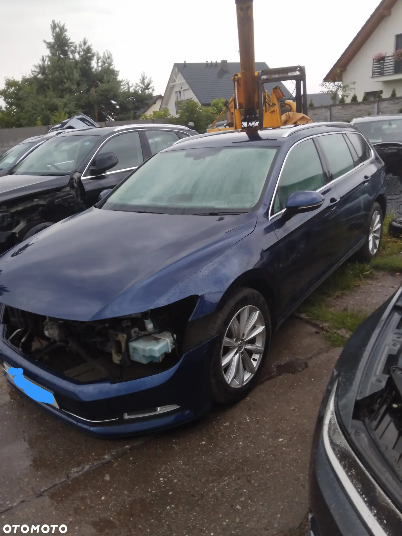 Maska zderzak błotnik Passat b8 LC5B L - 3