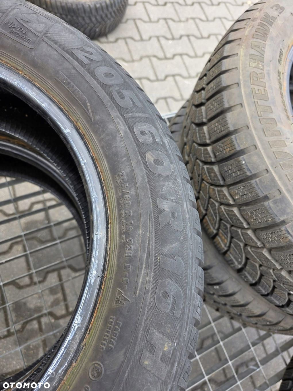 OPONY ZIMOWE 2SZT SEMPERIT SPEED-GRIP R16 205/60 - 3