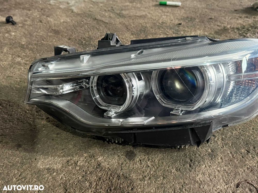 Far stanga dreapta complet bixenon BMW seria 4 F32 F33 F36 cod 7387544 7387543 - 13