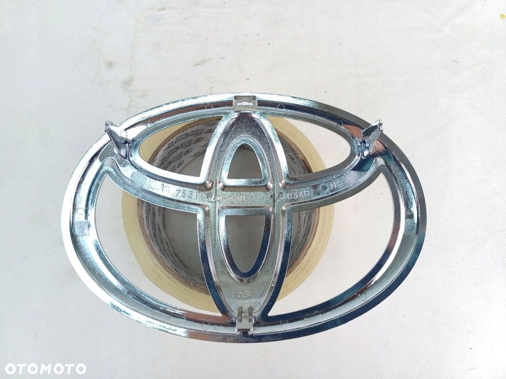 emblemat zderzaka przód znaczek przedni aygo i 05-14 75311-0h010 - 7