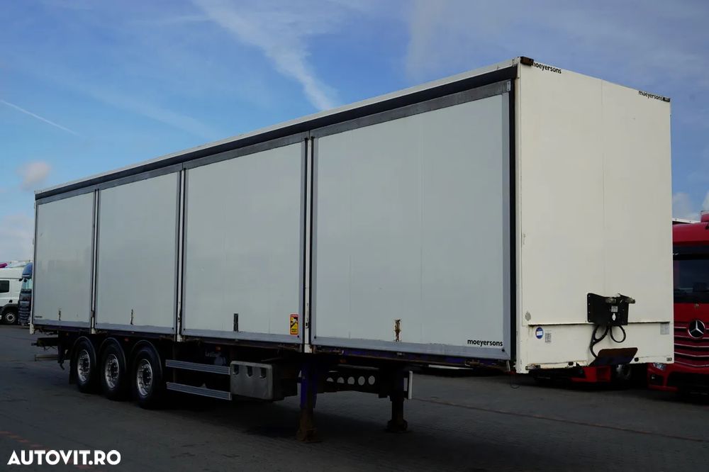 LeciTrailer / SEMIREMORCĂ FURGON / PODEA REZISTENTĂ (HEAVY-DUTY) / LATERALE CU DESCHIDERE / - 8