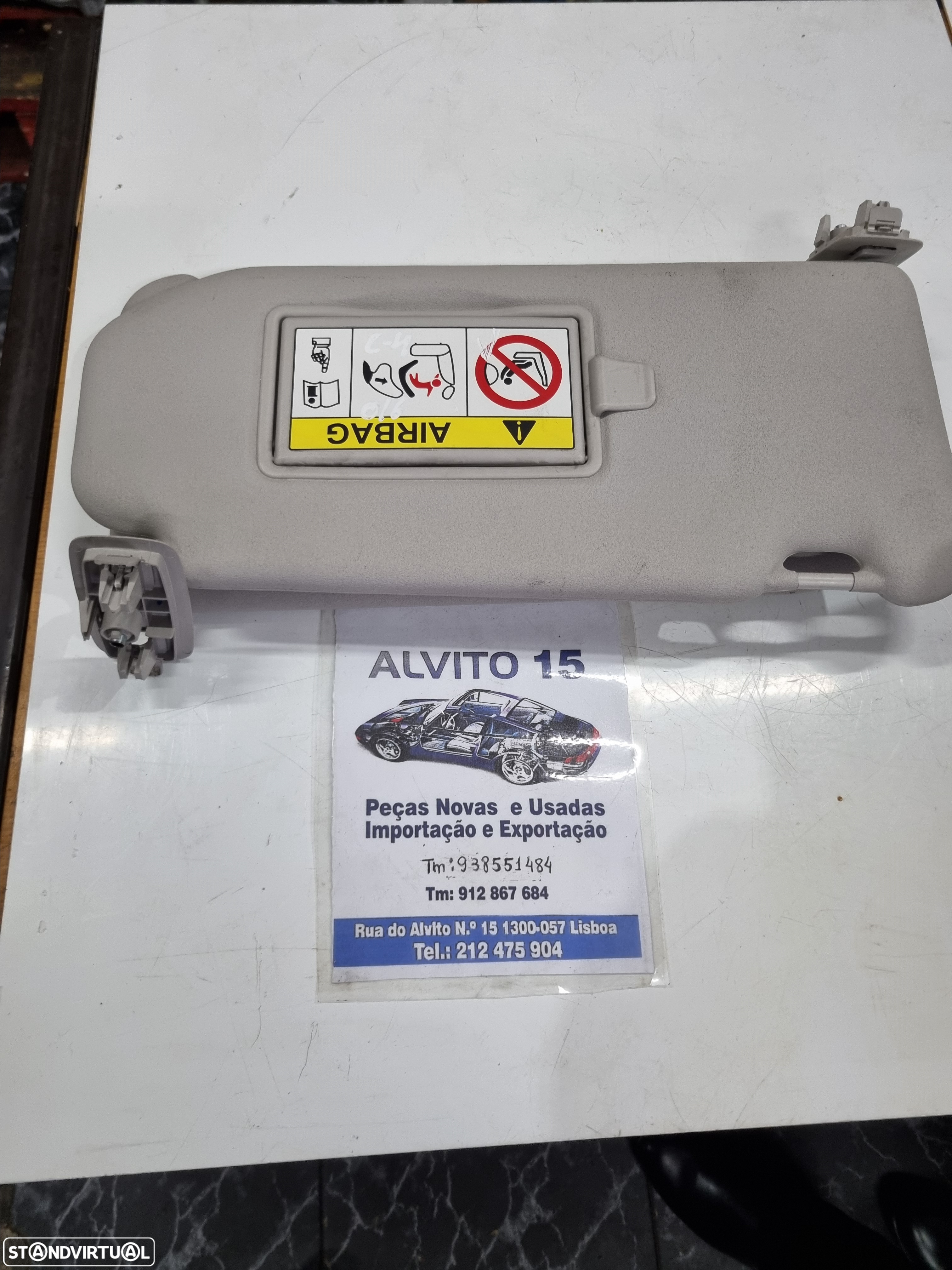 Jogo de palas de sol Citroem C4  2016 - 2