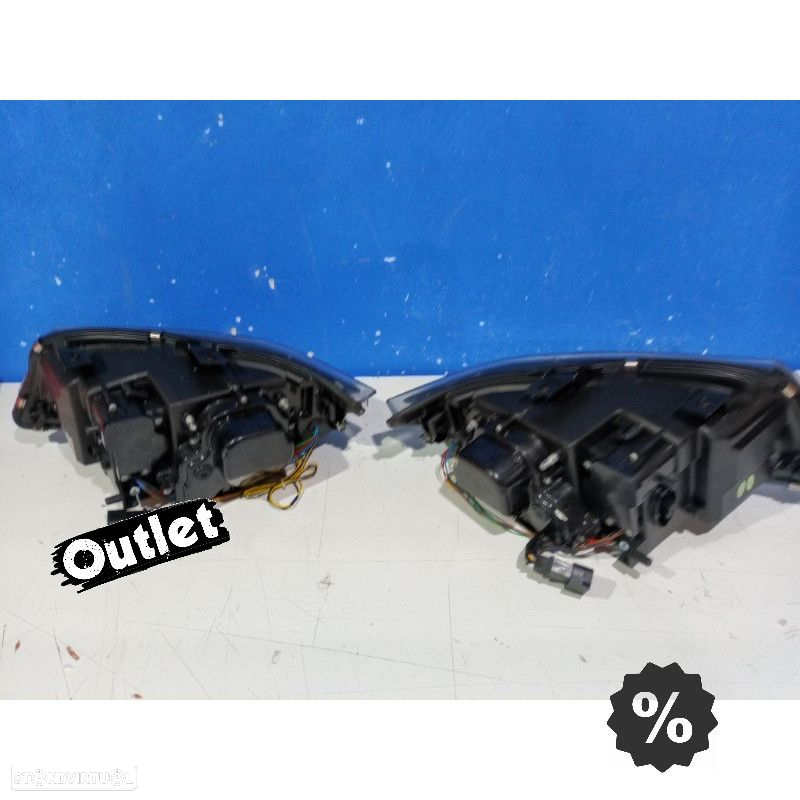 R014011C1 FARÓIS XENON OLHOS DE ANJO 3D PARA BMW SÉRIE 3 E90 E91 08-12 FUNDO NEG - 5