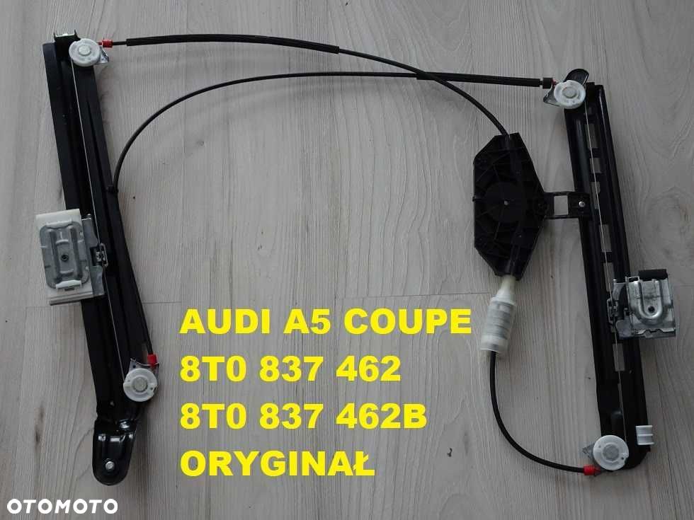 Podnośnik Szyby Audi A5 Coupe 2d 2007- 8T0.837.462B Przód Prawy #
