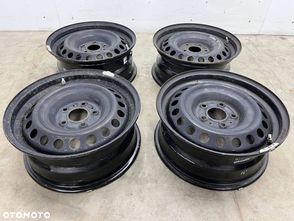 Felga Nissan Qashqai I J10 06-13r. 6,5jx16 5x114,3 ET40 felgi stalowe z czujnikami 16 cali KOMPLET - 2