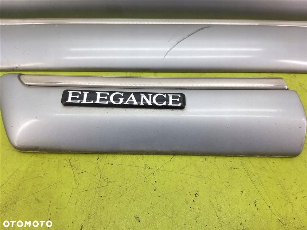 Listwy drzwi błotników komplet Mercedes E-klasa W210 1995-2002 LAK:744 - 7