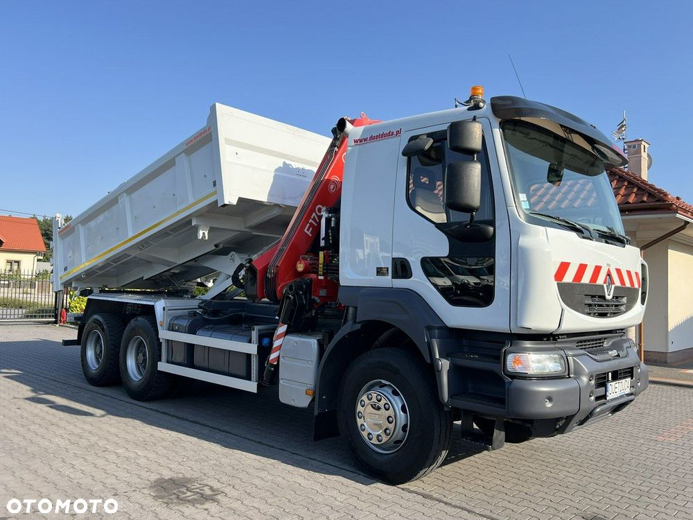 Renault Kerax 26.390 6x4 Mocny HDS FASSI F170 Sterowanie Radiowe - 11