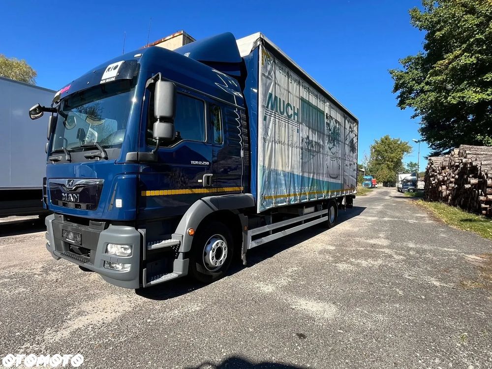 MAN TGM 12.250 | 15.250 | GLOB | FIRANKA 7.30m | Cały Poduszka | Euro-6 | - 2