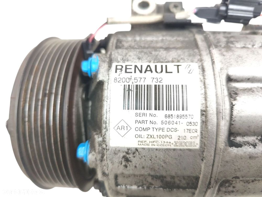 SPRĘŻARKA KLIMATYZACJI RENAULT LAGUNA II LIFT (2005-2007) 2.0 DCI 173KM 8200577732 - 1