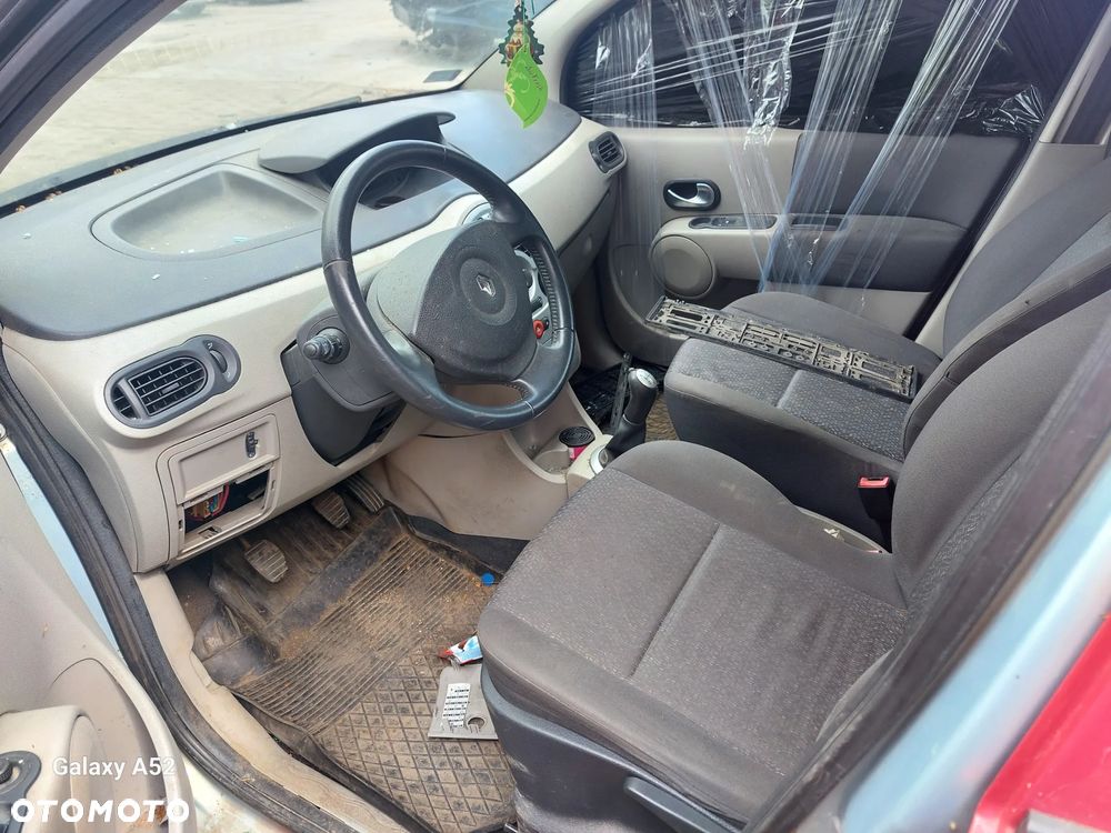 Klapa bagażniuka RENAULT MODUS 1,6B 06R. maska,lampy,drzwi,zderzaki.... - 5