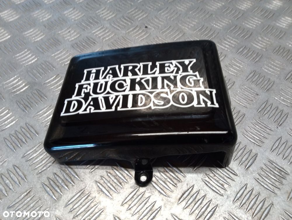 Boczek osłona akumulatora HARLEY DAVIDSON DYNA STREET BOB 07-17r   PN. 66444-12DH - 3