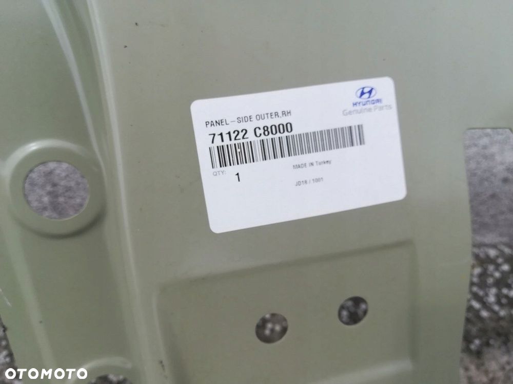 HYUNDAI I20 II 2 HB POSZYCIE BOK SŁUPEK BŁOTNIK TYŁ TYLNY PRAWY NOWE ORYGIN - 3