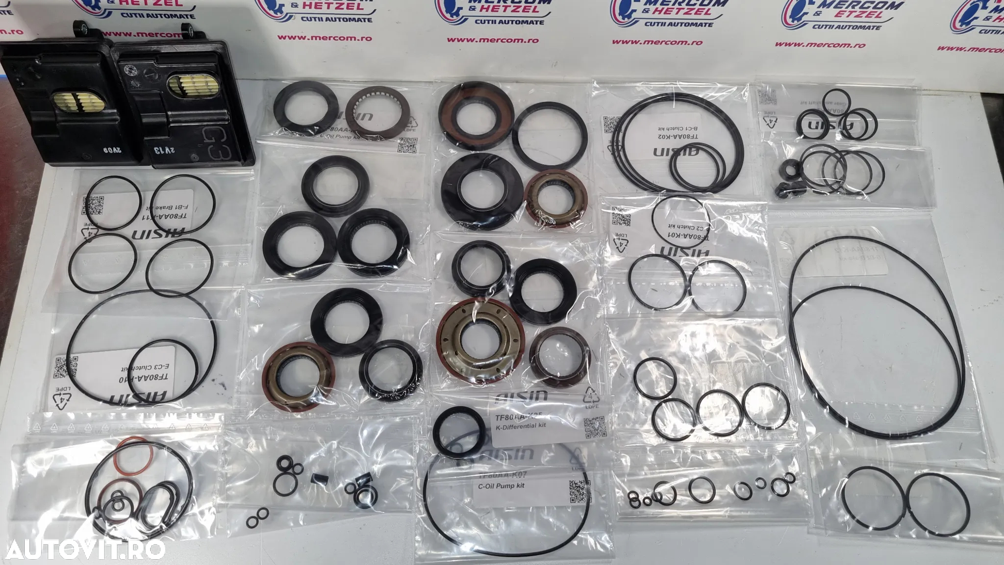 Set Garnituri AISIN OEM / TF80SC / TF80SD / TF81SC /TF82SC / OPEL INSIGNIA / VECTRA / ZAFIRA / VOLVO XC90 / XC60 / XC70 / 2006+ - 2
