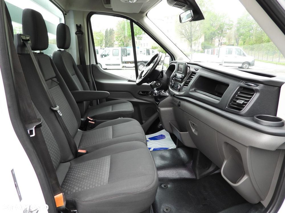 Ford TRANSIT SKRZYNIA 8 PALET TEMPOMAT BLIŹNIACZE KOŁA KLIMATYZACJA  170KM - 38