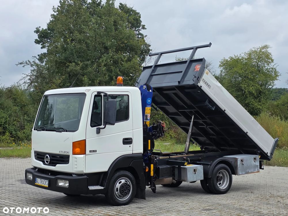 Nissan Atleon 35.15 Wywrotka 3.20 M + HDS 10 Metrów  ! + Pilot ! Klima ! - 15