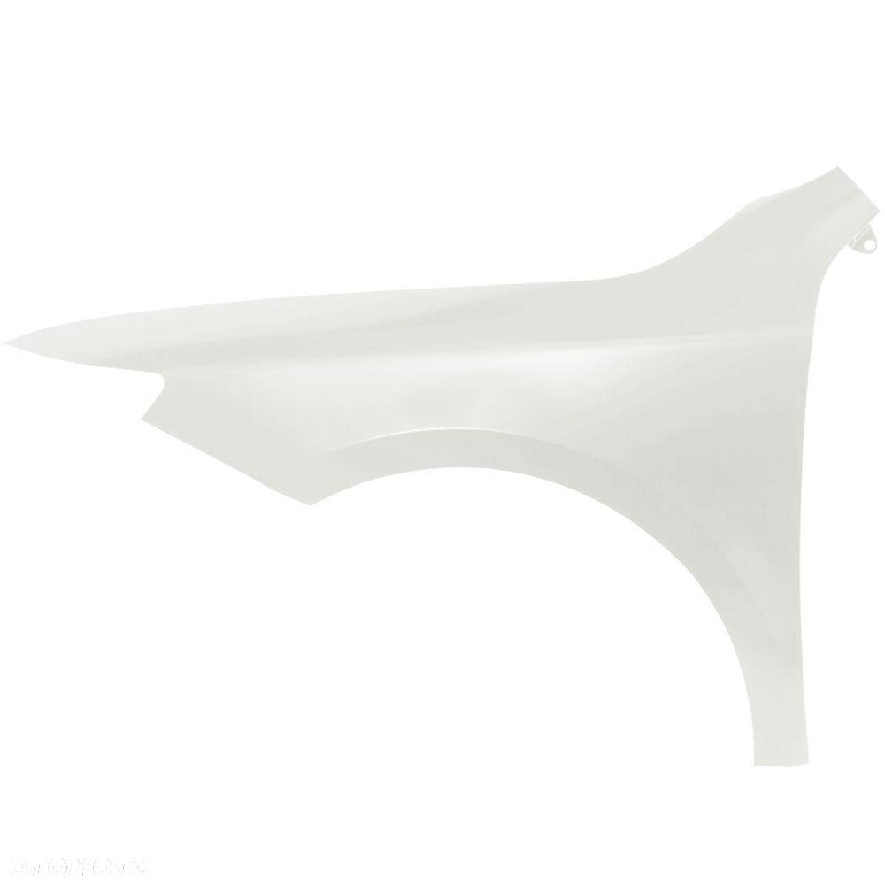 BLU Błotnik SKODA SUPERB II 3T LIFT LF9E lewy biały 13-15 przód CandyWeiss - 2