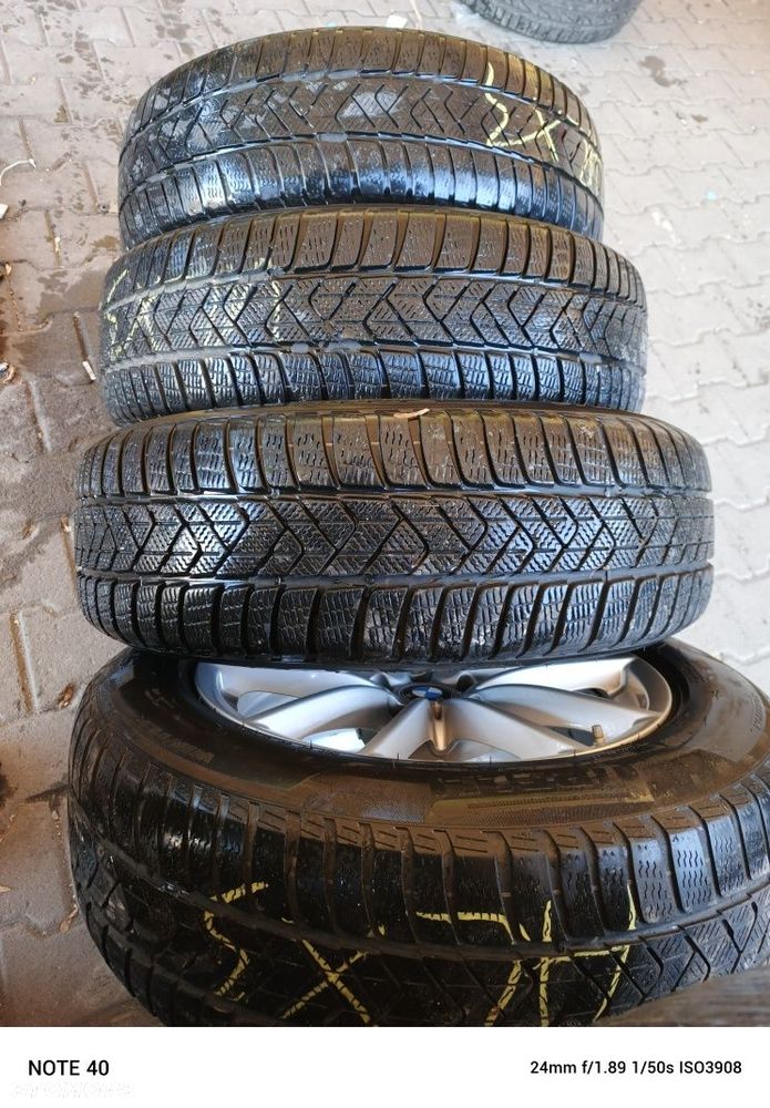 Koła aluminiowe zimowe BMW 5x112 7x18 et22 Pirelli 225/60/18 RunFlat - 2
