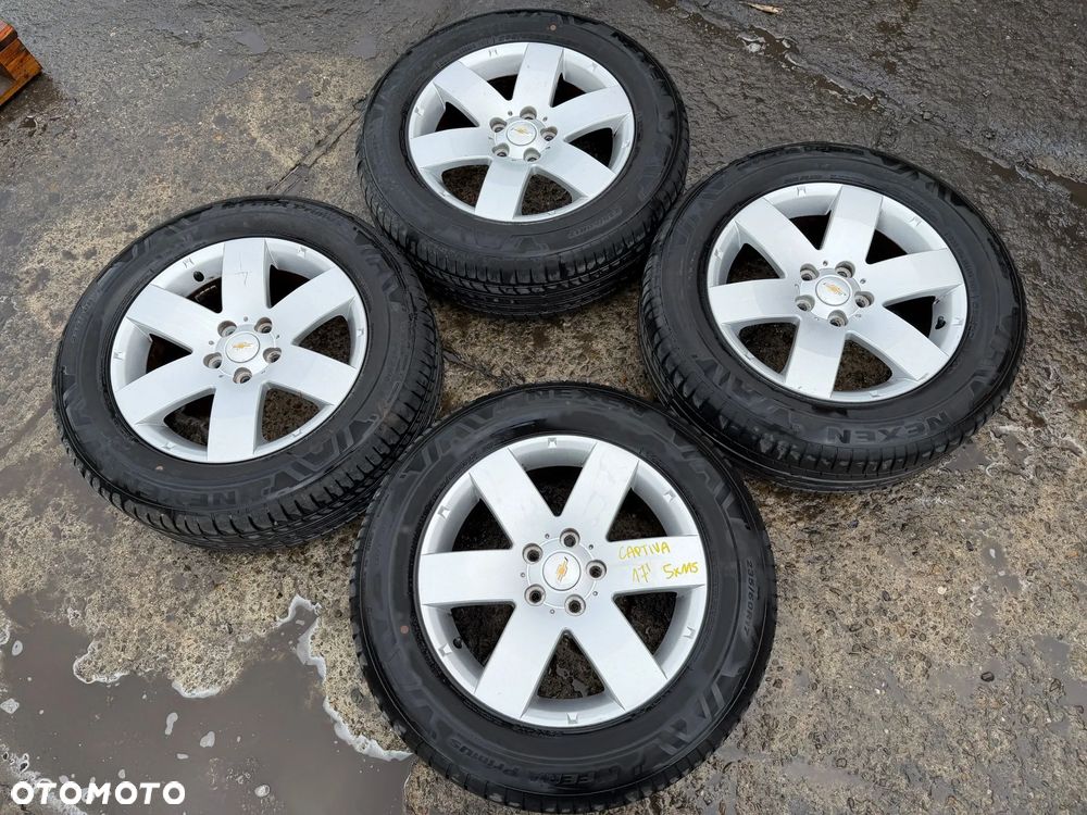 Felgi 17' koła Chevrolet Captiva Antara 5x115 ET46 7,0Jx17 centr 70,1 OE - 1