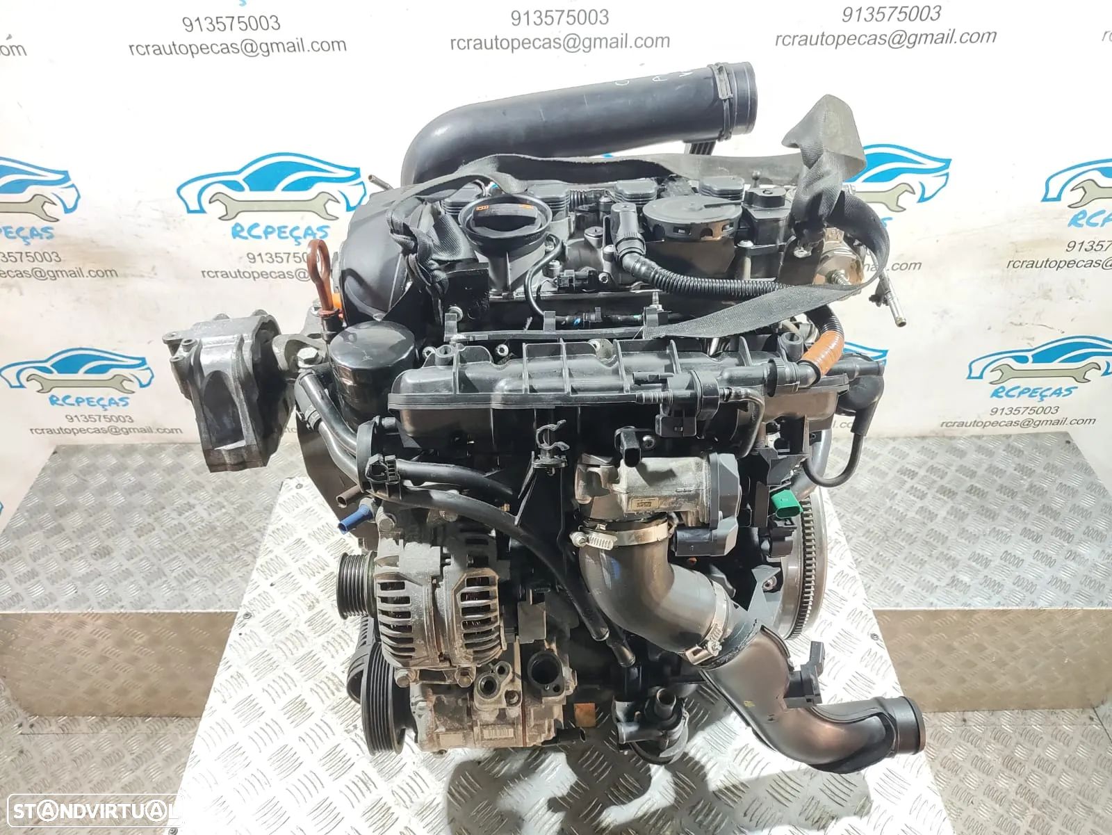 Motor Completo VWAG Audi VW Volkswagen 2.0 TFSI 16v 210cv CCZ - 1