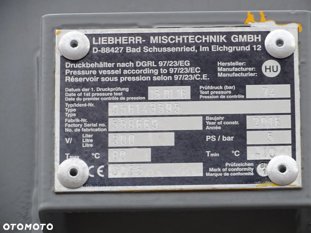 Mercedes-Benz Arocs 3240 Betonomieszarka Liebherr HTM 904FL - 11