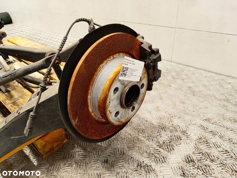 MINI F60 ZAWIESZENIE TYŁ BELKA WAHACZE ZWROTNICA 6853923 6851560 - 8