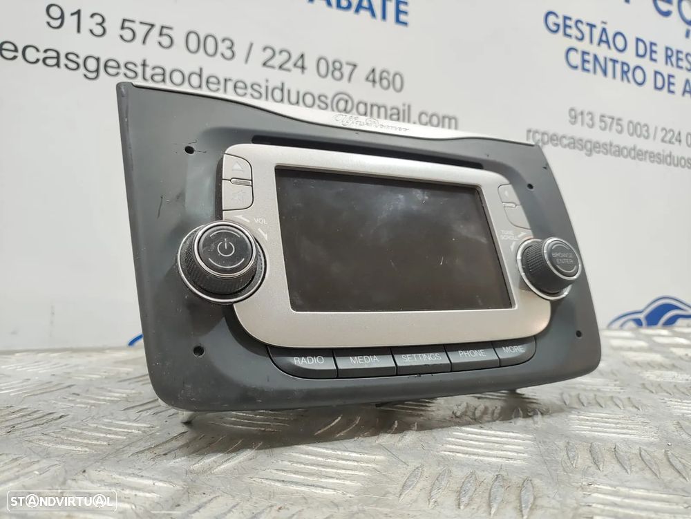 Auto Radio Display Original Leitor CD DVD GPS Bluetooth Alfa Romeo - 4