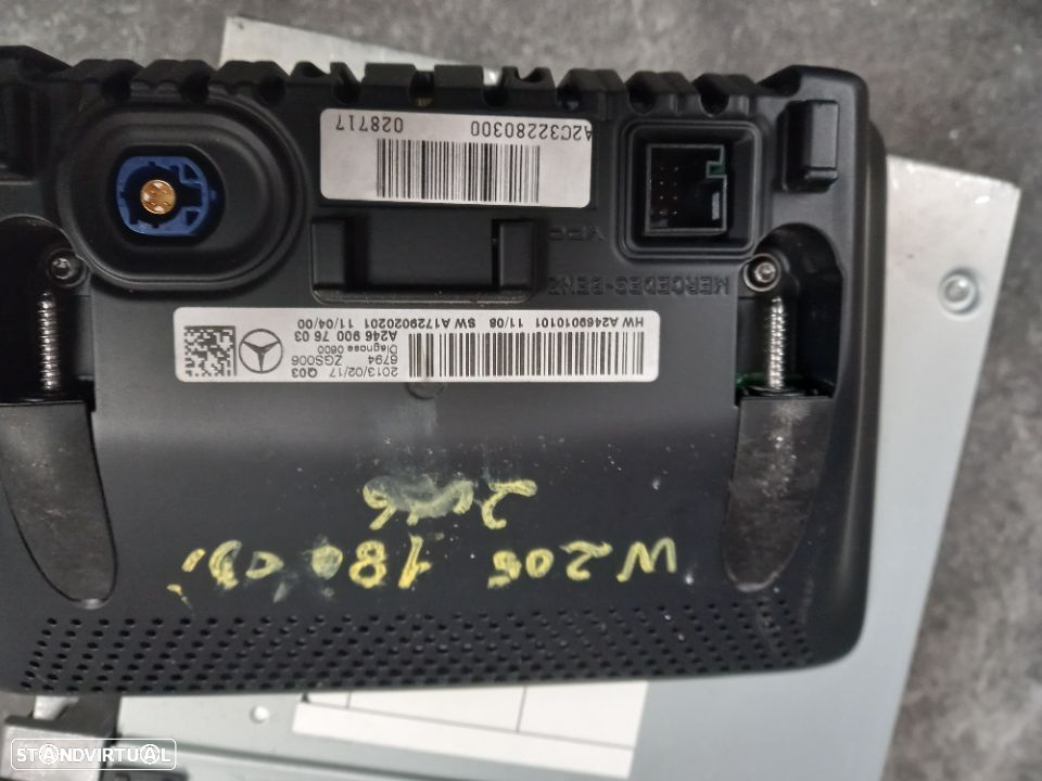 Radio Mercedes W205 ref A246 900 89 08 - 3
