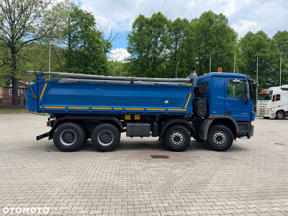 Mercedes-Benz 3544 ACTROS MP3 wywrotka 3-str. MEILLER, plandeka, BORDMATIC - 14