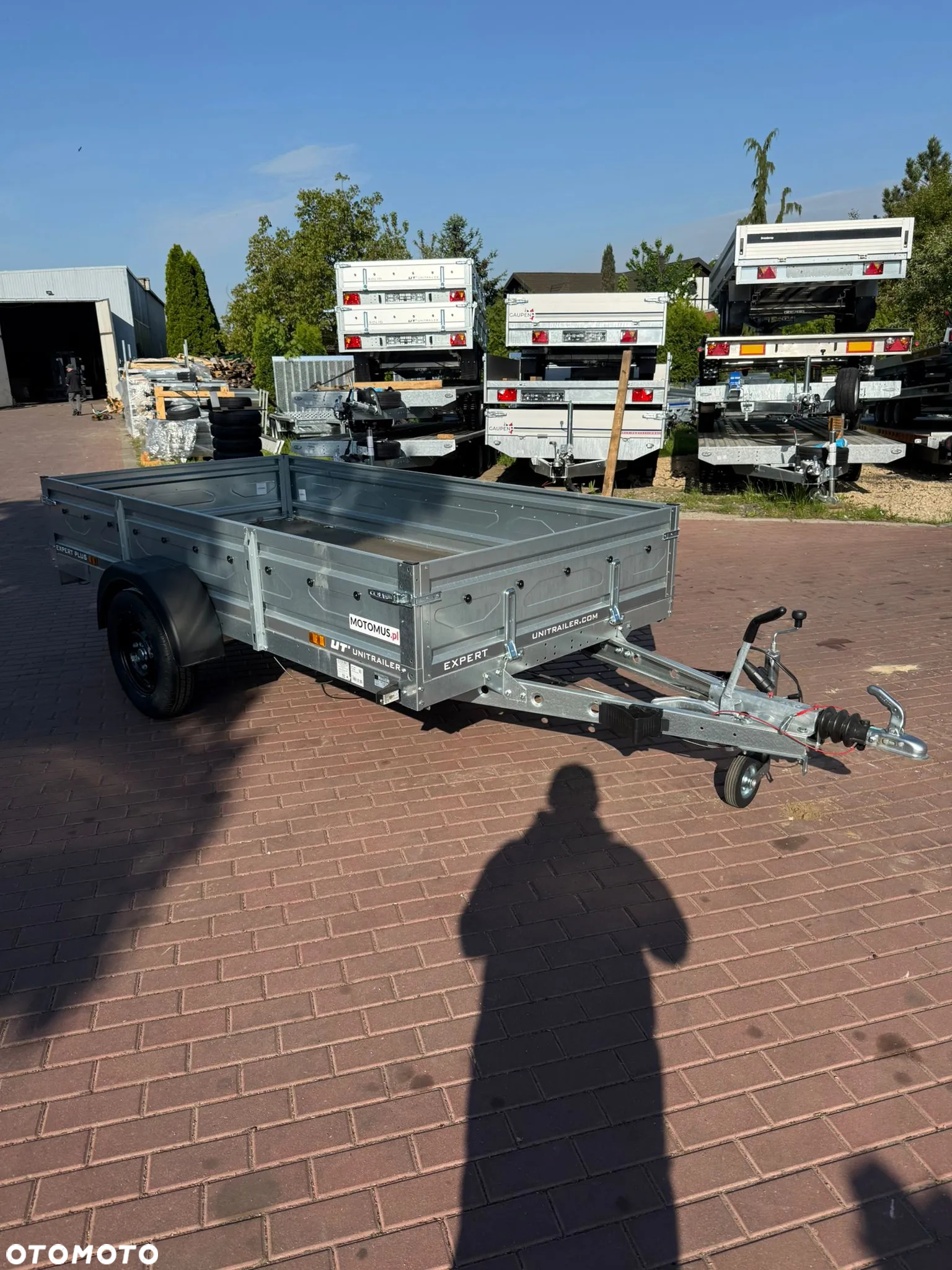 Inny Przyczepa Expert 3015 1,3T 1 osiowa 300x150x40 mocna WYPRZEDAŻ - 2
