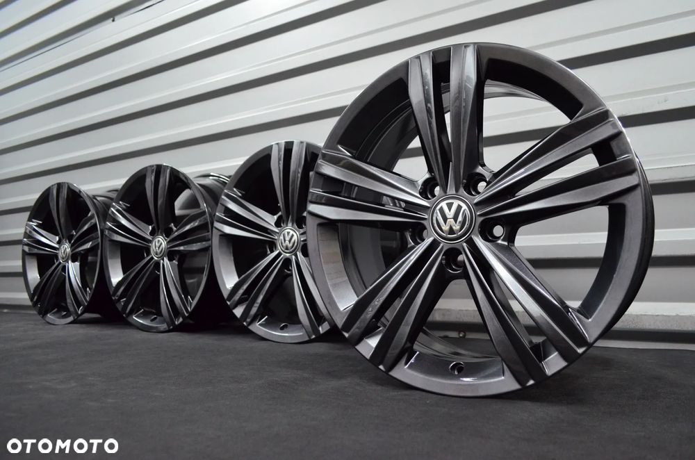 Felgi 5x112 R17 VW Golf 5 6 7 8 9 Passat Tiguan T-Roc CC Touran ORYGINAŁ - 1