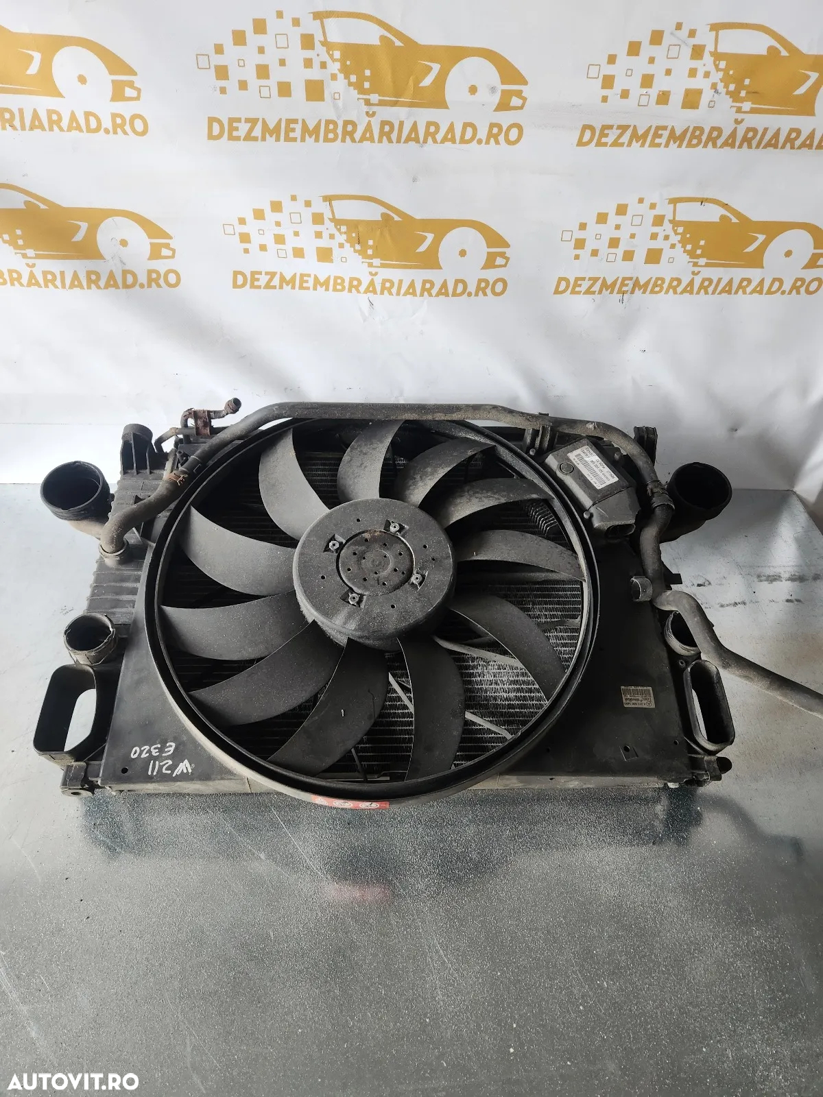 Grup Radiatoare Radiator Apa Clima Intercooler Termocupla Mercedes E Class W211 3.0 Cdi - 11