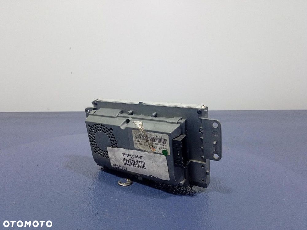 PEUGEOT 407 RADIO CD NAWIGACJA OEM GSM RT3 WYŚWIETLACZ 96549138YW - 12