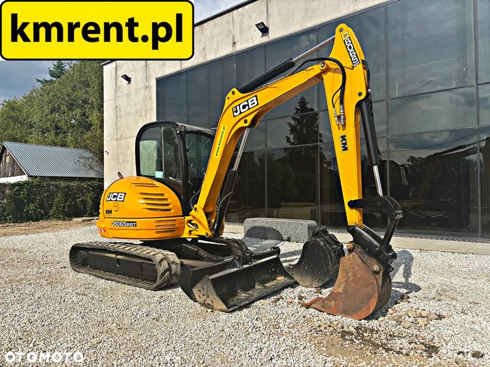 JCB 8065 MINI-KOPARKA 2010 R. MTH:4906! | CAT 307 JCB 855 - 8