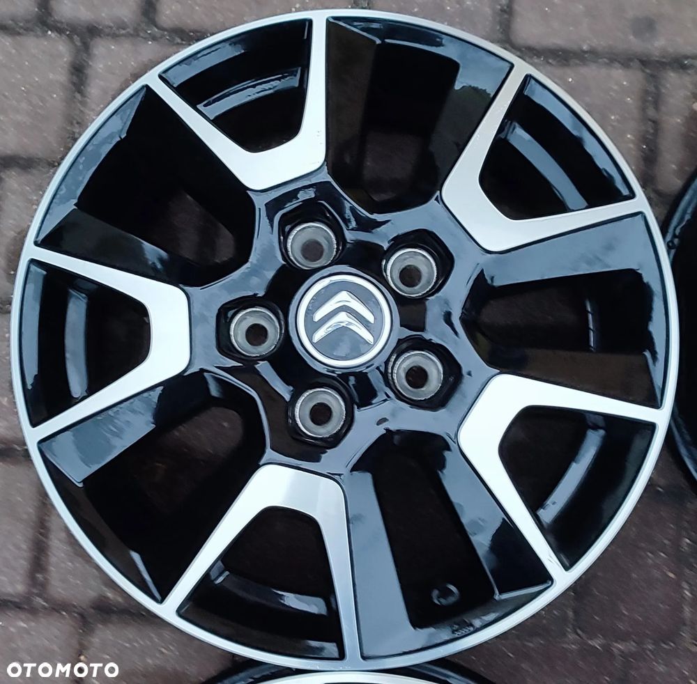 Felgi Aluminiowe Oryg. Citroen Jumper Peugeot Boxer Fiat Ducato 16 Cali 5x118 Et68 Ø71,1mm Idealne - 5
