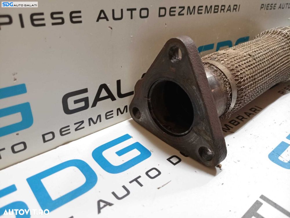 Compensator Racord Flexibil Galerie Teava Conducta Evacuare Stanga Audi A6 C6 3.0 TDI BMK ASB BNG 2005 - 2011 Cod 059789M [M7731] - 5