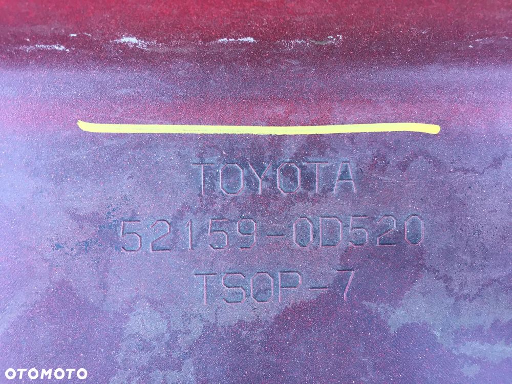 TOYOTA YARIS III LIFT 2014-2017 ZDERZAK TYLNY TYŁ - 18