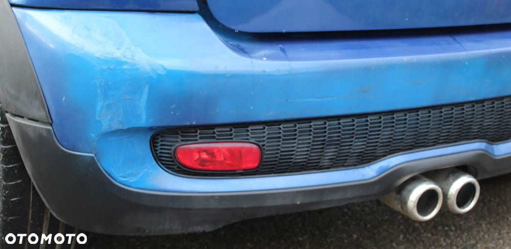 ZDERZAK TYŁ WORKS JCW MINI R56 A63 LIGTNING BLUE - 2
