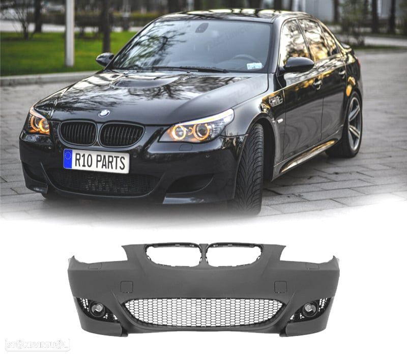 KIT CARROÇARIA BMW E60 03-07 COM LAVAFAROS LOOK M5 - 2