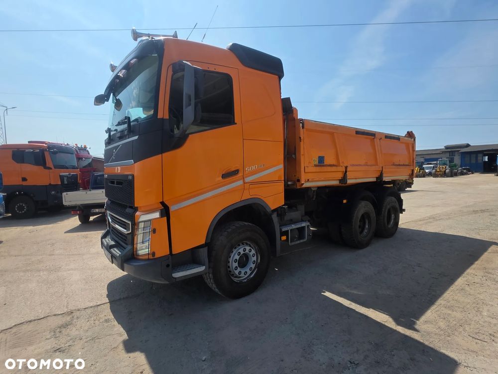 Volvo FH 500 6x4 Oś Podnoszona Bordmatik z Niemiec - 1