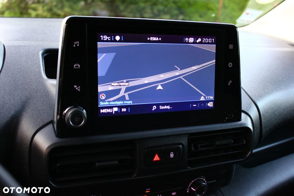 Peugeot PARTNER 1.5HDI 130KM AUTOMAT 8 BIEGÓW LONG DŁUGI 3 OSOBOWY PERFEKT AUTO NAVIGACJA KAMERY,ASYSTENTY,VF23% - 27