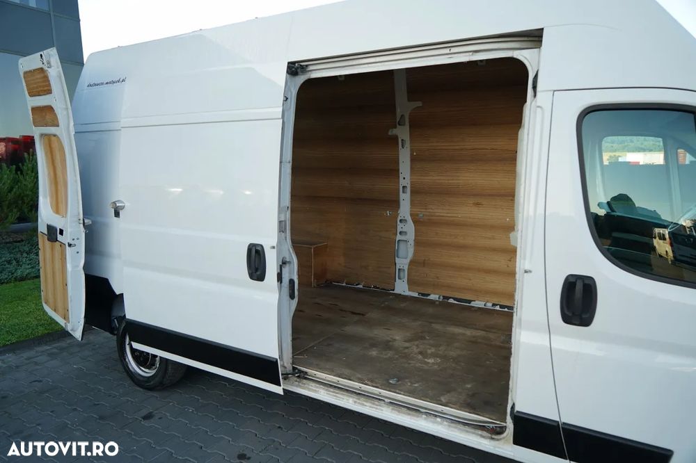 Iveco BOXER / 2.2 - 120 CP / L3H3 / AUTOUTILIZATOR DIN TABLĂ / 2022 / MANUAL / IMPORTAT - 14