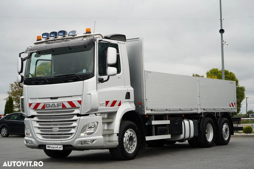 DAF CF 410 / 6x2 / DECKER / CONSTRUCȚII / EURO 6 / PUNTE RIDICATĂ - 1