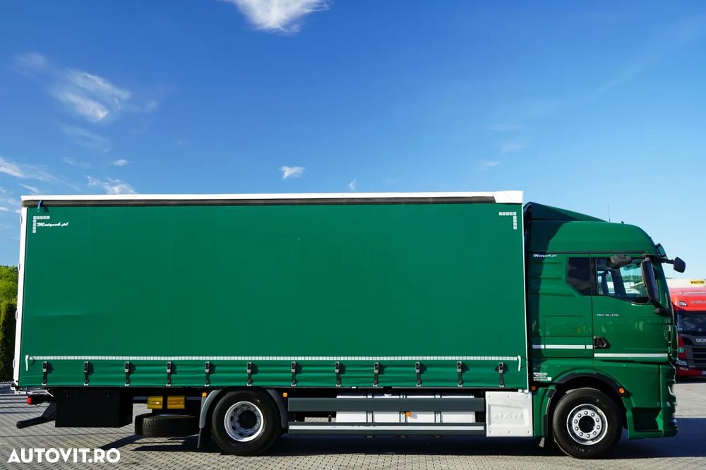 MAN TGX 18.470 / SOLO / CORTINĂ / COMPLET AIRMATIC / - 6