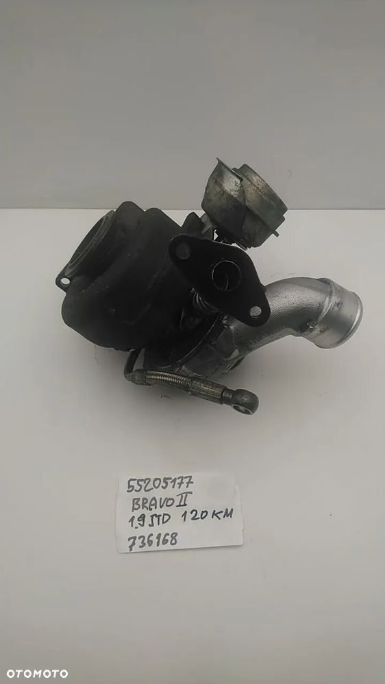 TURBINA 1.9 JTD 118KM 120KM 192A8000 BRAVO II 55205177 736168 - 4